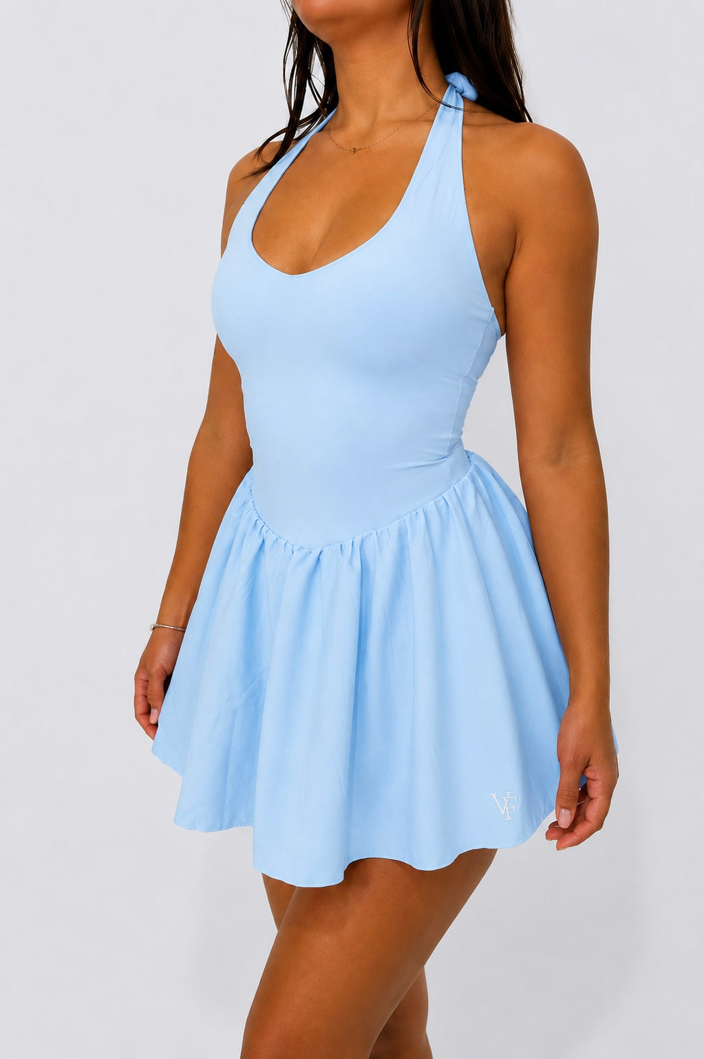 BABY BLUE SOFT DRESS